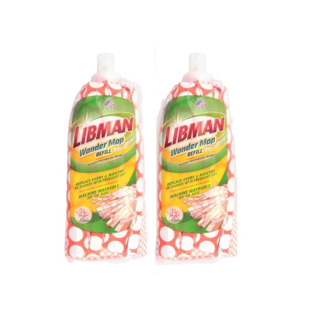 2 Pack Libman Wonder Mop Refill